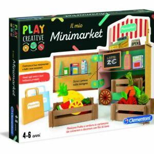 Play Creative Il Mio Mini Market Clementoni 18538 8005125185382