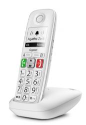 Telefono con display touch a schermo touchscreen da 2,8 pollici e tecnologia di ricezione del segnale Wi-Fi. Supporta la connessione Bluetooth e ricarica wireless senza fili con base caricatrice. 4250366856179 | initpc.it