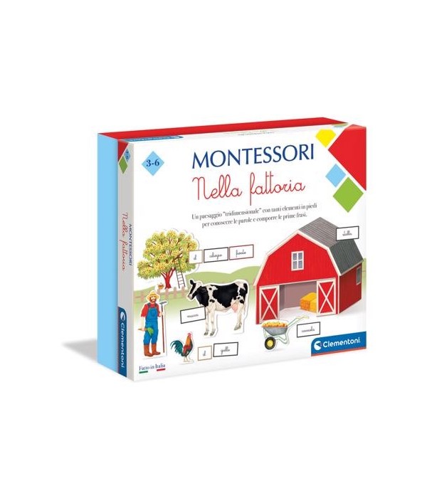 Montessori nella Fattoria Clementoni 16267a 8005125162673