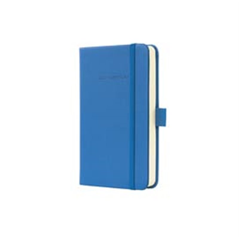 Taccuino 95x150x20mm a Quadr 194pag Dust Blue Hardcover Conceptum pure Sigel