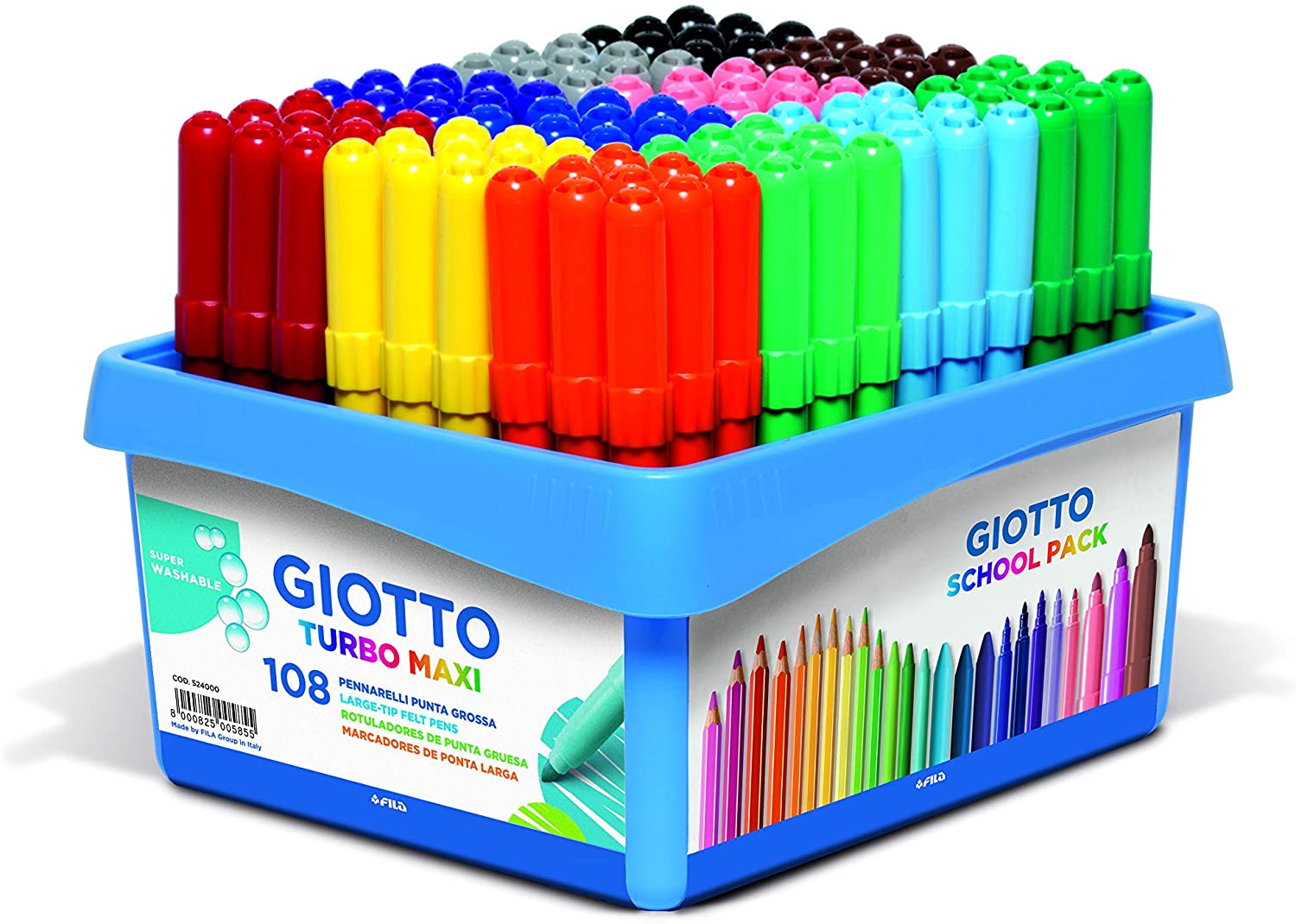 Schoolpack Turbo Maxi Giotto 524000a 8000825009310