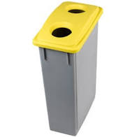 Contenitore medial office 90l grigio giallo 8056324532637