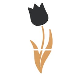 Lavagna mix tulip 82,5x29cm con sughero e nero. 8719075286494