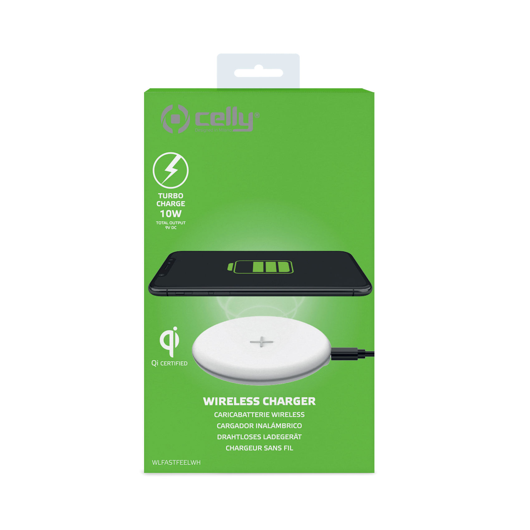 Wireless Ch Fast Pad Wh Celly Wlfastfeelwh 8021735747376