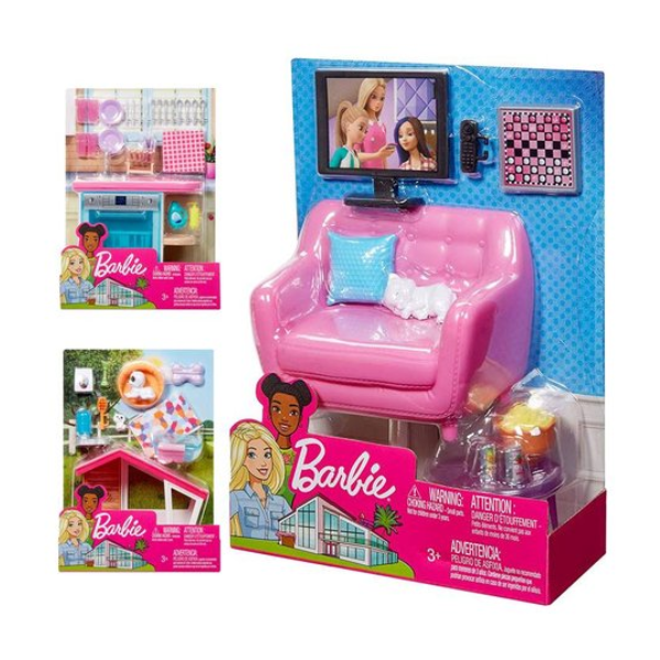 Barbie Accessori Interni Ass Mattel Fxg33 887961690590