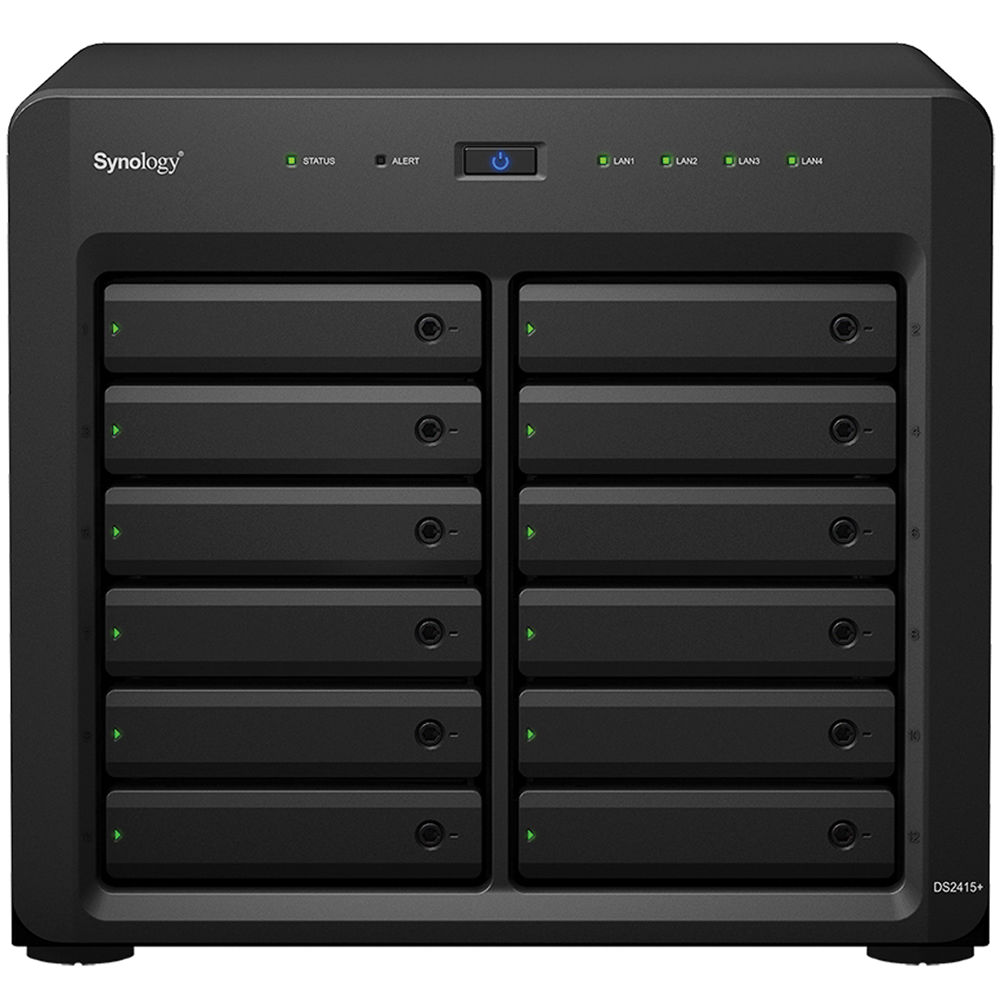 Ds2415 12bay 2 4ghz 4x Gbe Synology Nas Dt Ds2415 4711174721733