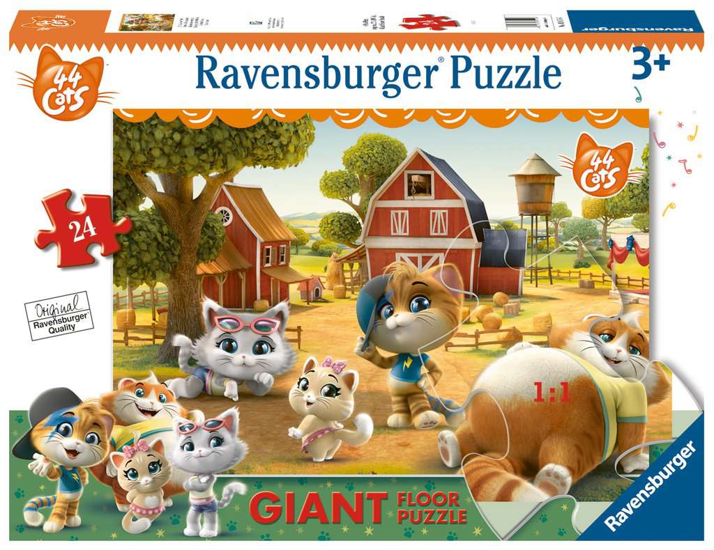 24 Pav Puzzle 44 Gatti Ravensburger 3015c 4005556030156