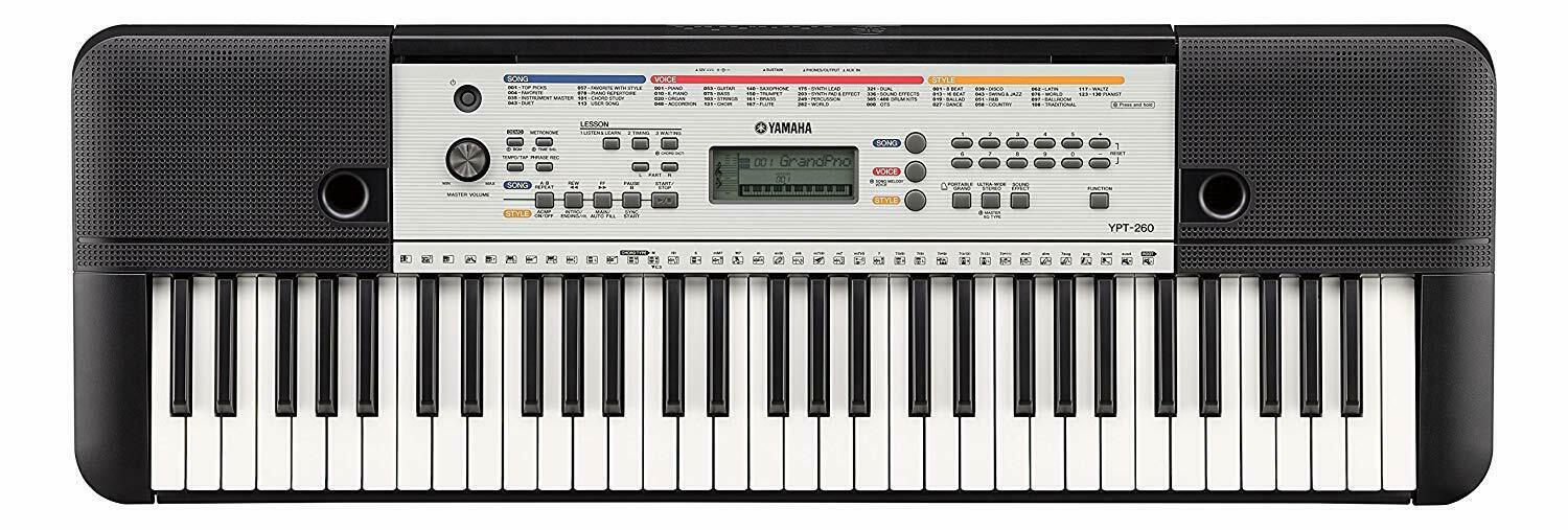 Tastiera professionale 61 tasti, marchio Yamaha, modello SYP-T260 4957812611459 | initpc.it