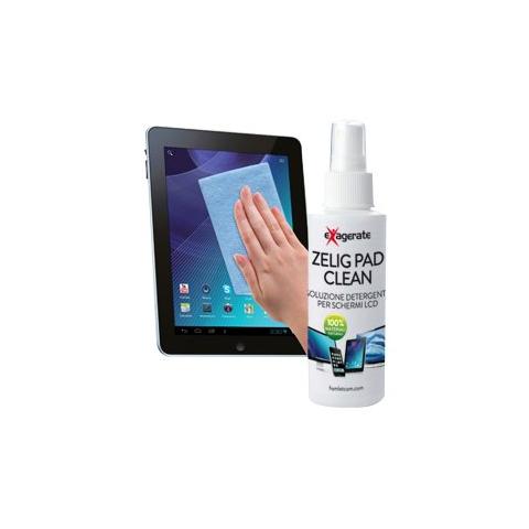 Set Pulisci Lcd 120 Ml Panno Hamlet Xzpad120cln 5391508634954