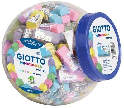 Boccia 120 Minigomma Pastel Giotto 233900 8000825027376