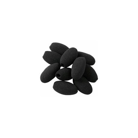 Copriformicrofono per sistema audio, marca Jabra. Modello BIZ 2300 II, con scatola contenente 10 coprimicrofoni. Adatto a impianti audio professionali e uffici. 5706991021035 | initpc.it