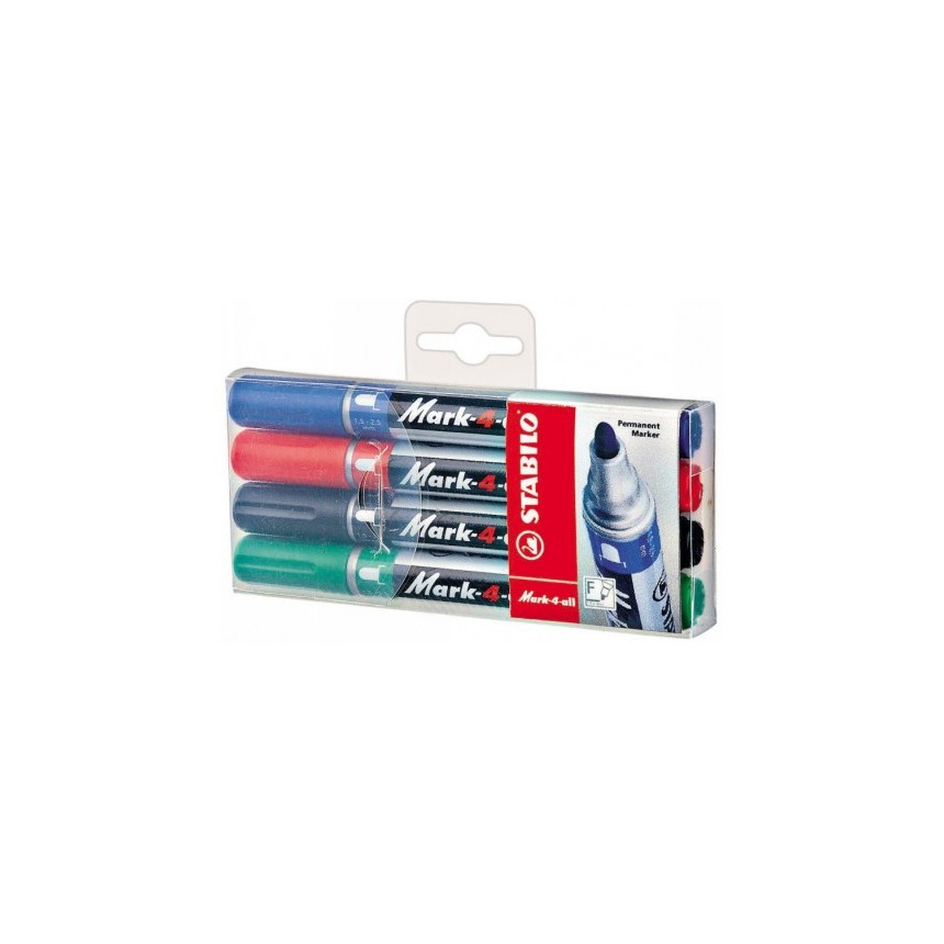 Penna stilografica AST4 Mark-4-All punta tonda, marchio Stabilo 9556091109371 | initpc.it