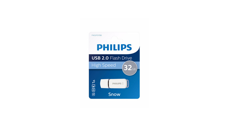 Philips Usb 2 0 32gb Snow Edition Grigio Phmmd32gbs200 8719274667971