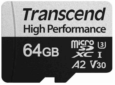 Microsdxc 330s 64gb W Adapter Transcend Usb Flash Memory Ts64gusd330s 760557843290