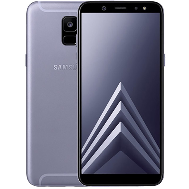 Galaxy A6 5 6in Grey Samsung Smartphone Sm A600fzvnitv 8801643343262
