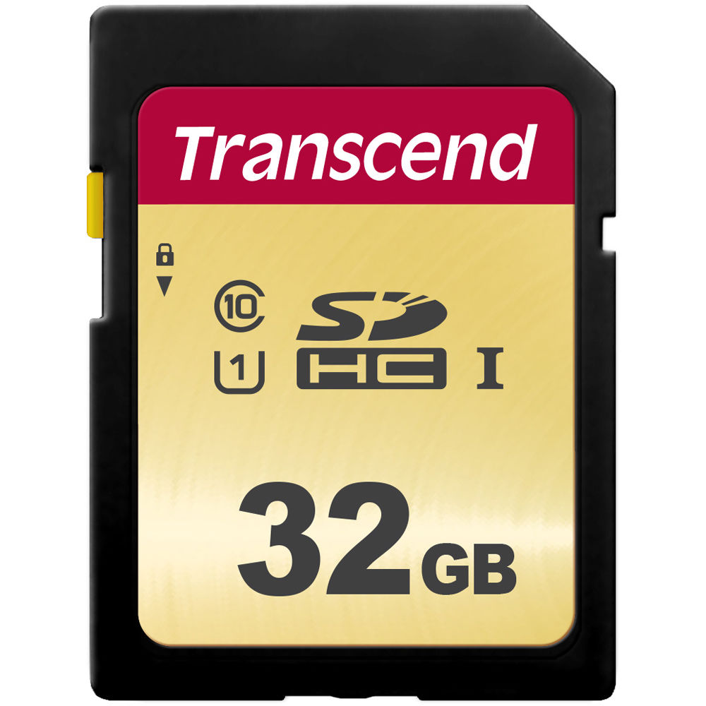 32gb 500s Sdhc I C10 U1 Transcend Usb Flash Memory Ts32gsdc500s 760557841166