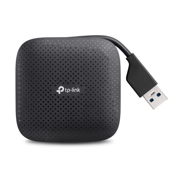 HUB portatile con 4 porte USB 3.0 da TP-Link, connettività rapida e comoda per dispositivi mobili. 6935364091477 | initpc.it