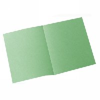 Cartellina manilla semplice verde pz.100
