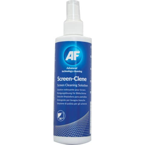 Soluzione detergente per schermi AF International bomboletta da 250 ml Screen-Clene - ASCS250