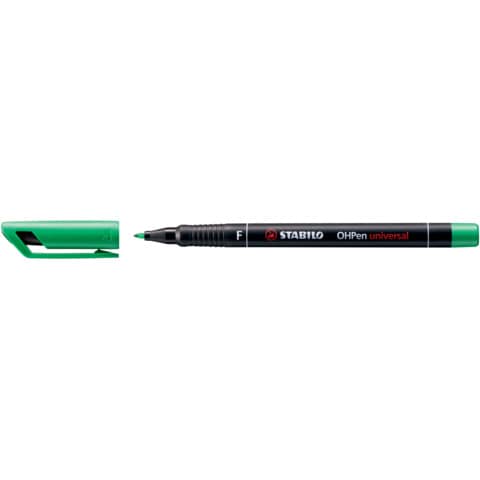 Penna Stabilo OHPen universal Fine (F) 0,7 mm verde 842/36