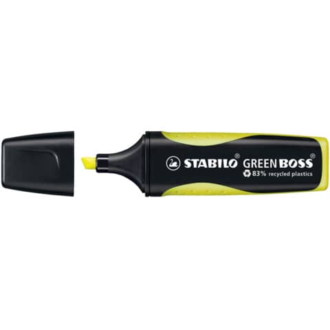 Evidenziatore Stabilo Green Boss® 2-5 mm giallo 6070/24