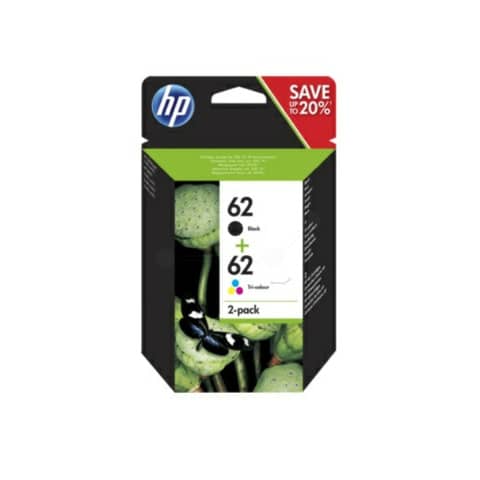 cartucce inkjet 62 HP nero +colore  Combo pack - N9J71AE