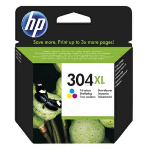 Cartuccia inkjet 304XL HP 3 colori  N9K07AE