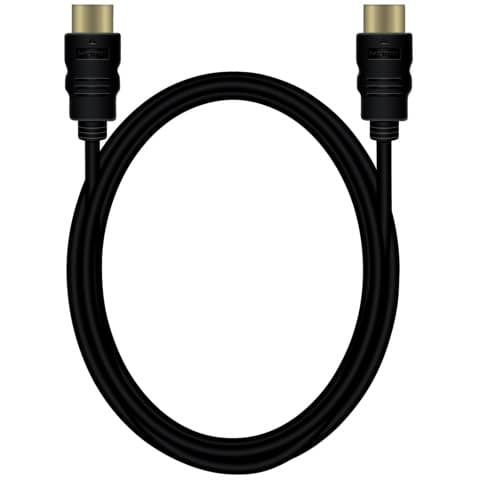 Cavo hdmi alta velocità con ethernet in oro da 1.8 metri 4260459612599