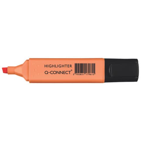Evidenziatore pastel arancio 1,5-2 mm q connect kf17961 5705831179615