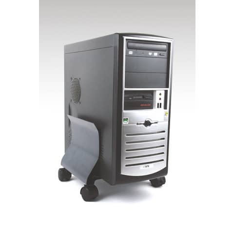 Supporto cpu fellowes premium in acciaio nero regolabile 043859529728