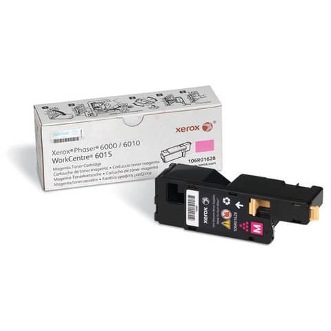 Toner xerox originale magenta per phaser 6000 e 6010, 1000 pagine 0095205850017