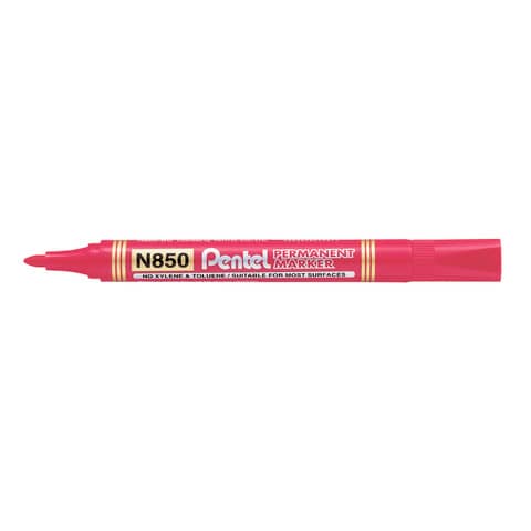 Marker Pentel n850 punta tonda rosso