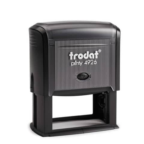 Timbro autoinchiostrante trodat 4926 nero 75x38 mm 092399452188