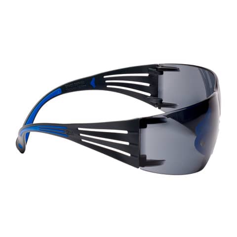 Occhiali di protezione 3M SecureFit™ 400 Scotchgard™ montatura blu/grigio SF402SGAF-BLU