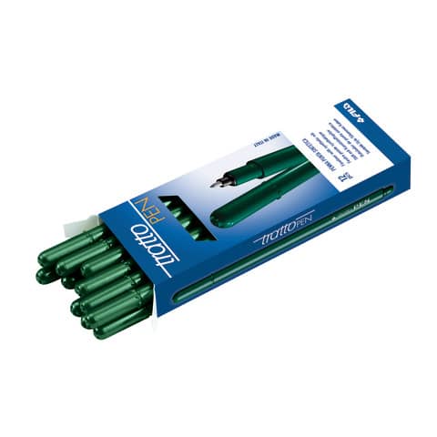 Penna tratto pen verde 2mm sintetica 8000825830761
