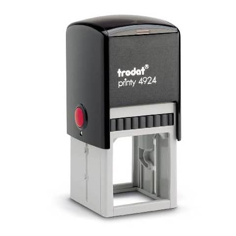 Timbro trodat printy 4924 autoinchiostrante nero 40x40mm 092399696674