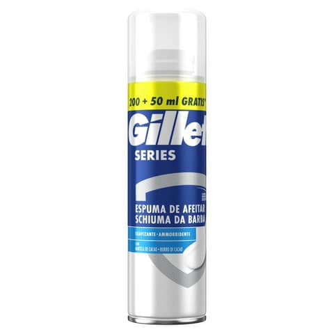 Schiuma da barba Gillette Series flacone 200+50 ml PG216