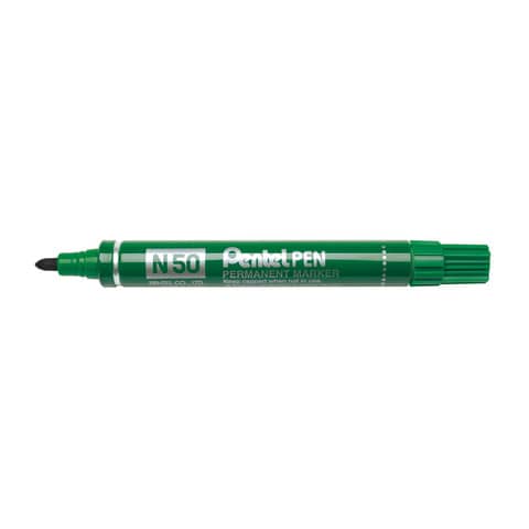 Marker Pentel Pen n50 punta tonda verde