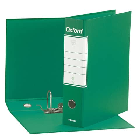 Registratore oxford esselte g83 verde 8004157743188