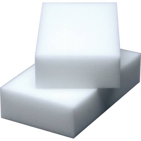 Spugna abrasiva Vileda Professional Miraclean in resina bianco 10x6x2,8 cm - conf. da 12 - 102750