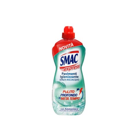Detergente per pavimenti Smac Sgrassatore disinfettante 1 litro M74678