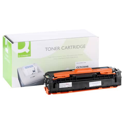 Toner ciano q-connect per samsung clp-415n e clx-4190, 1800 pagine 5705831173385