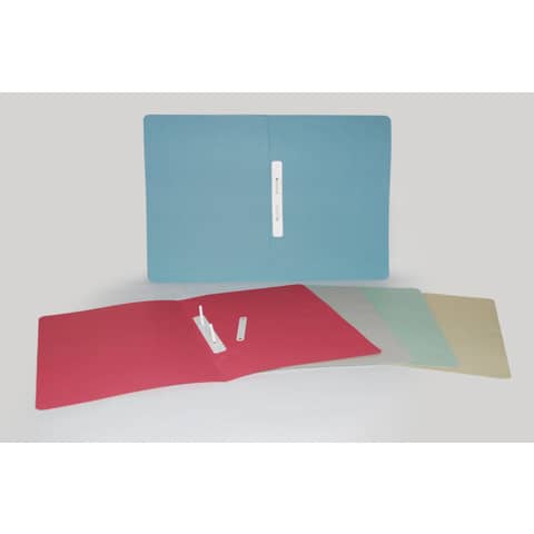 Cartellina ad aghi EURO-CART cartoncino manilla 25x35 cm rosso conf. da 50 pezzi - CM05RO