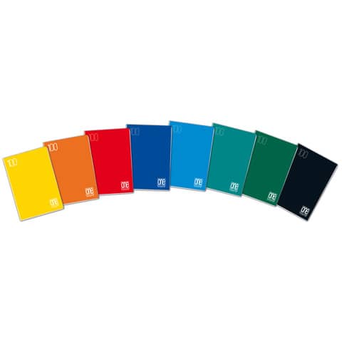 Quaderno maxi one color a4 21x29,7 cm 20 fogli carta fsc 100 gr 8007758119239