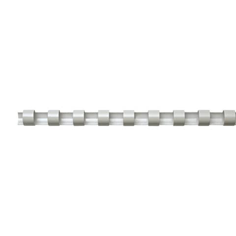Dorsi plastici FELLOWES bianco ad anello tondo 28 mm - 201-240 fogli conf.50 - 5348602