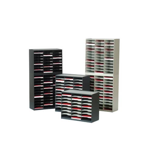 Smistamento corrispondenza 24 scomparti nero k432401 3660141203554