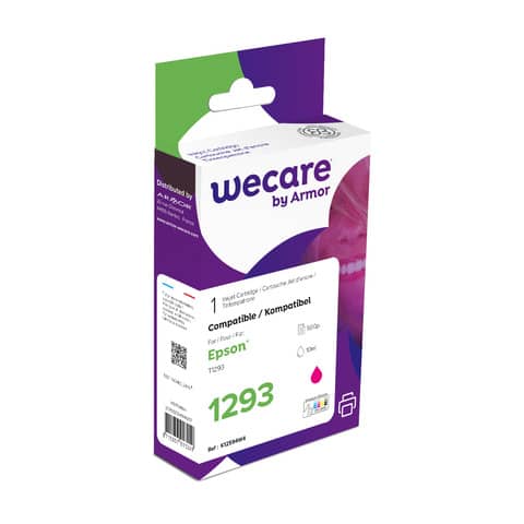 Cartuccia inkjet WECARE compatibile con Epson C13T12934012 - magenta K20402W4