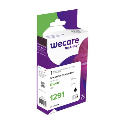 Cartuccia inkjet WECARE compatibile con Epson C13T12914012 - nero K20400W4