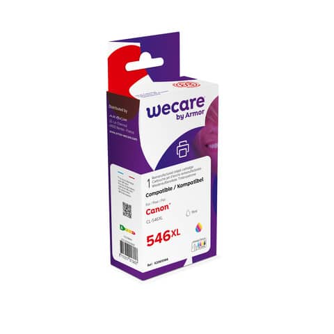 Cartuccia inkjet alta resa wecare per canon 8288b001 3 colori 8715057013607