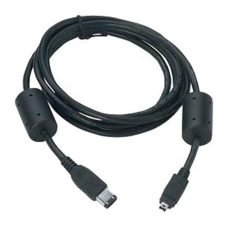CAVO FIREWIRE 2.0M marca Canon, utilizzato per collegare dispositivi compatibili a dispositivi di archiviazione o di output video. 4960999175102 | initpc.it